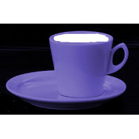 Tea cup Konica blu cc220 with the saucer
